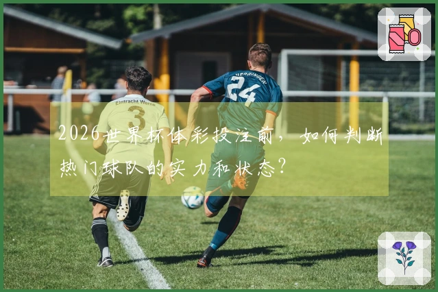2026世界杯体彩投注前，如何判断热门球队的实力和状态？