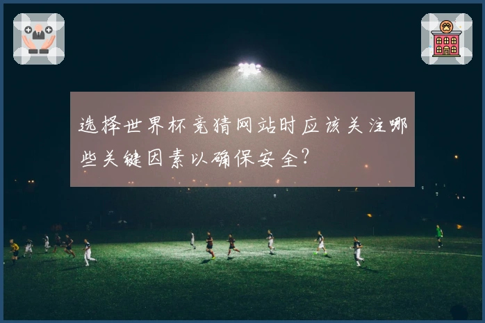 选择世界杯竞猜网站时应该关注哪些关键因素以确保安全？