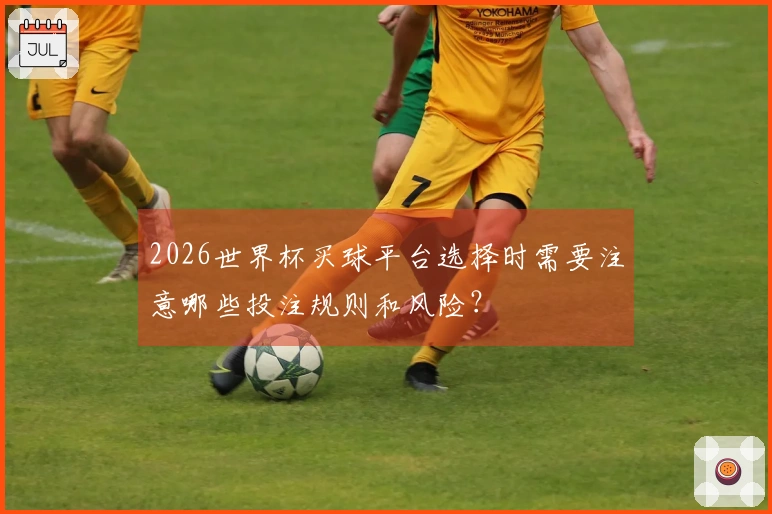 2026世界杯买球平台选择时需要注意哪些投注规则和风险？
